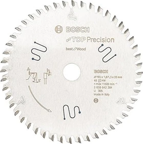 Bosch Professional Top Precision Best for Wood Kreissägeblatt 32Z, 165x1.3x20mm, 1 Stück