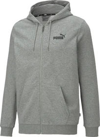 Puma Essentials Small Logo Hoodie medium grey heather (Herren)