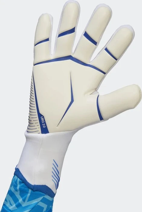 adidas Predator Pro Torwarthandschuhe white/hi-res blue