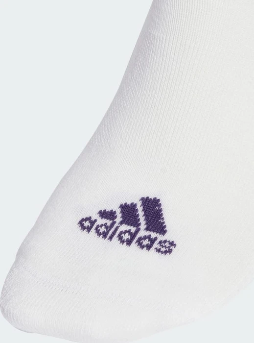 adidas 3-Streifen Cushioned Sportswear Mid-Cut Crew Socken white/powder plum, 3 Paare