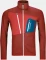 Ortovox Fleece Grid Funktionsjacke clay orange (Herren) Vorschaubild