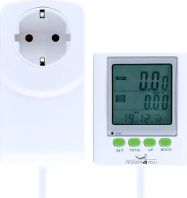Schwaiger Energiekostenmessgerät mit verlängertem Display