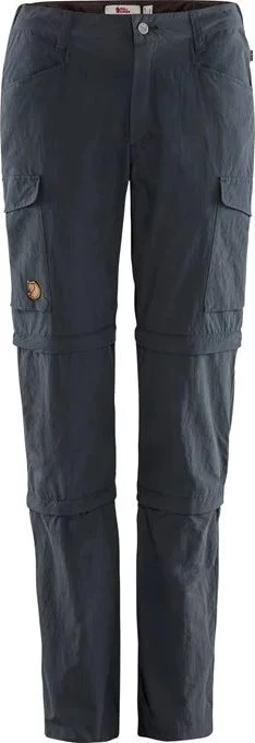 Fjällräven Travellers MT 3-Stage Trousers Zip-Off Hose lang dark navy (Damen)