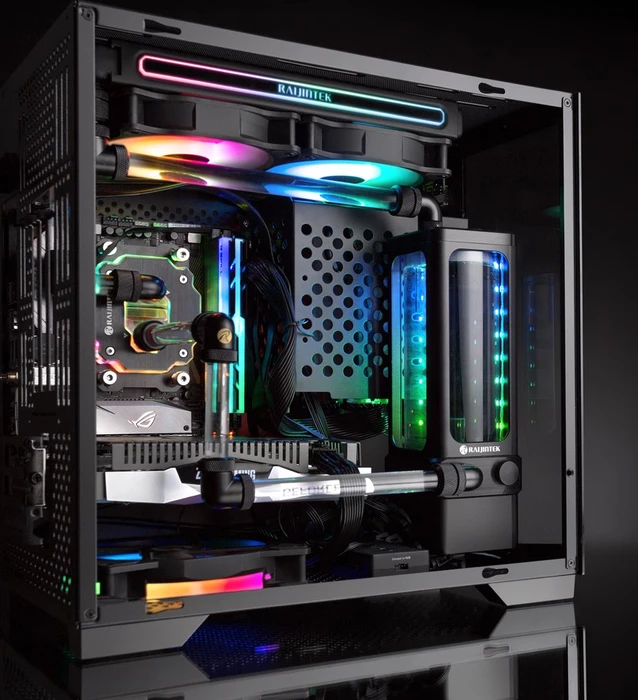 Raijintek Paean Mini, Glasfenster, Mini-ITX