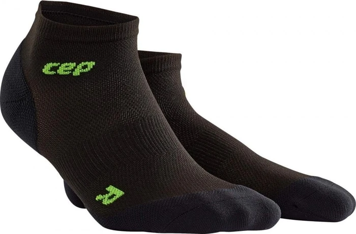 CEP Ultralight Low Cut Laufsocken schwarz/grün (Damen)