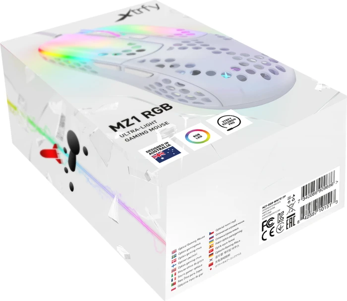 Xtrfy MZ1 "Zy's Rail" weiß, USB