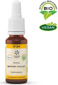 Hager Pharma Bachblüten No. 34 Water Violet Bio Tropfen, 20ml