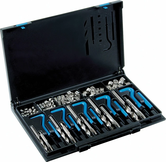 Völkel V-COIL Gewinde-Reparaturset inkl. Koffer, 113-tlg.