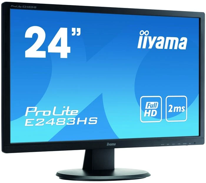 iiyama ProLite E2483HS-B1, 24"