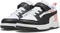 Puma Rebound V6 Lo puma white/puma black/pink fruit (Junior) Vorschaubild