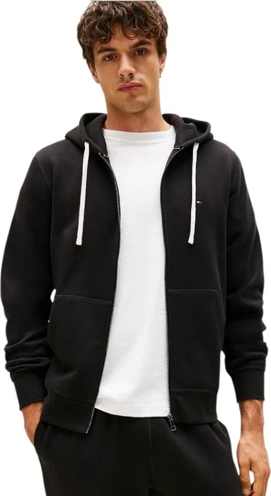 Tommy Hilfiger Fleece Hoodie schwarz (Herren)