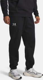 Under Armour Icon Fleece Trainingshose lang schwarz/weiß (Herren)