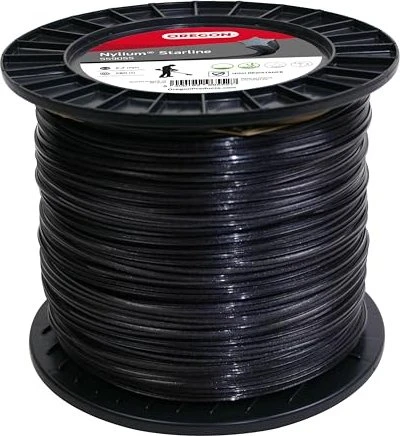 Oregon Nylium Starline Trimmerfaden für Rasentrimmer schwarz, 2.7mm/280m