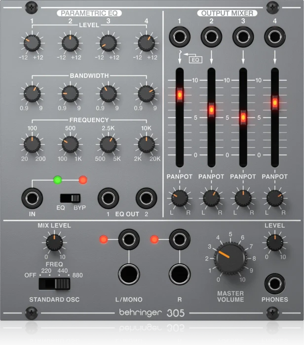 Behringer 305 EQ/Mixer/Output