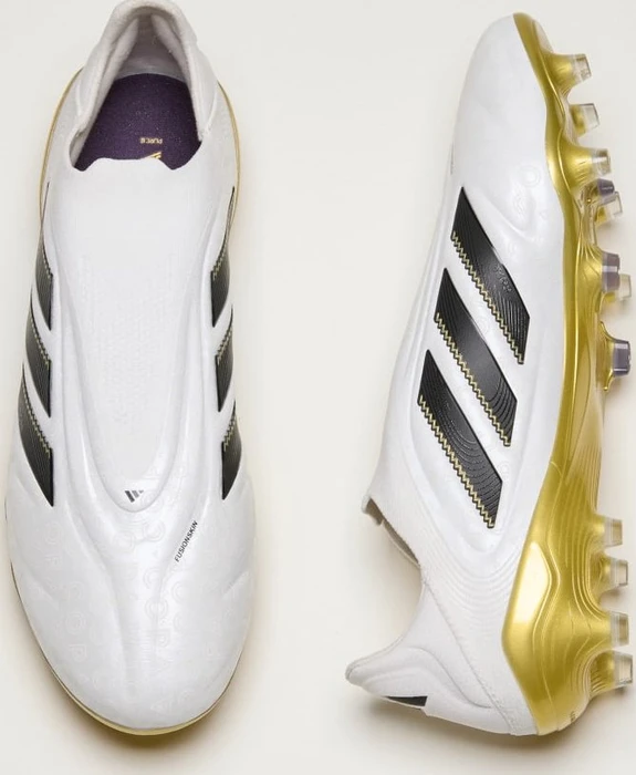 adidas Copa Pure 3 Elite Laceless FG zero metalic/core black/gold metallic