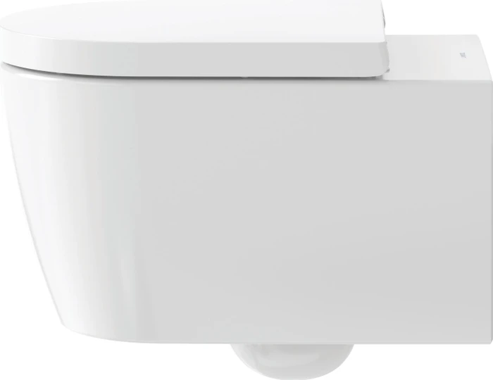 Duravit Me by Starck Wand-Tiefspül-WC 2528099000 37x57cm, 4,5 l, weiß/weiß Seidenmatt Hygieneglaze Image