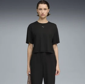 Puma Cloudspun Relaxed T-Shirt kurzarm puma black (Damen)