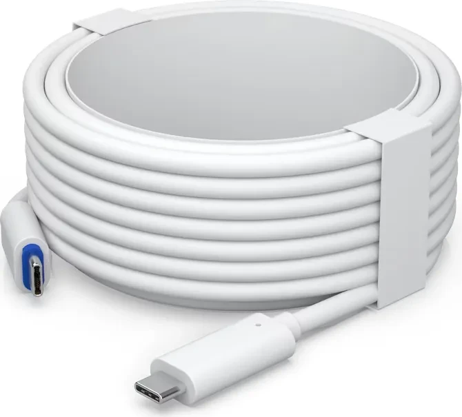 Ubiquiti Instant Camera PoE auf USB-C Kabel, USB-C [Stecker] auf USB-C [Stecker], 7m