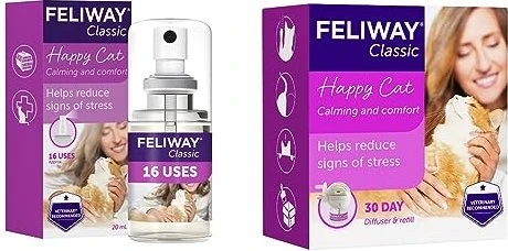 CEVA Feliway Classic - Happy Home, Pheromone für Katzen zum Beruhigen und Wohlfühlen