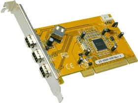 Exsys EX-6500E, 4x FireWire, PCI