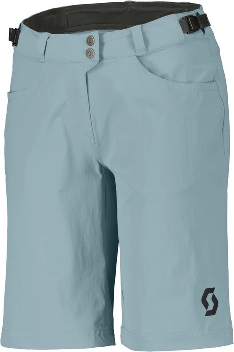 Scott Trail Flow Fahrradhose kurz morning blue (Damen)