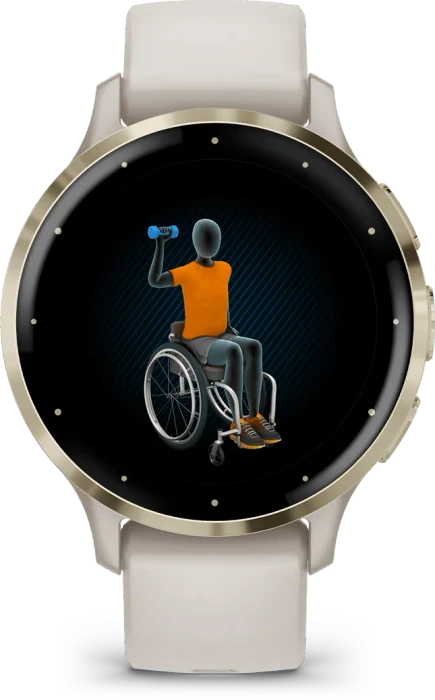 Garmin Venu 3S soft gold/ivory