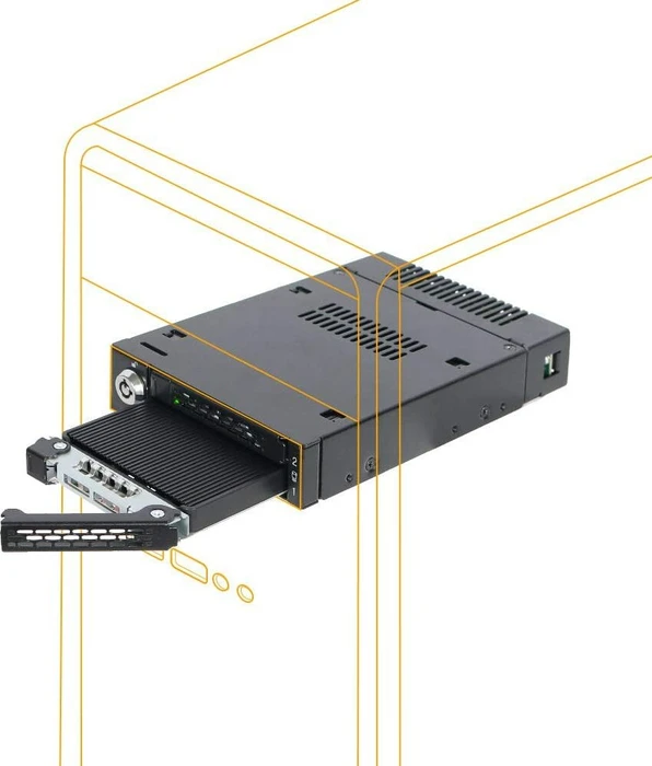 Icy Dock ToughArmor MB834M2K-B