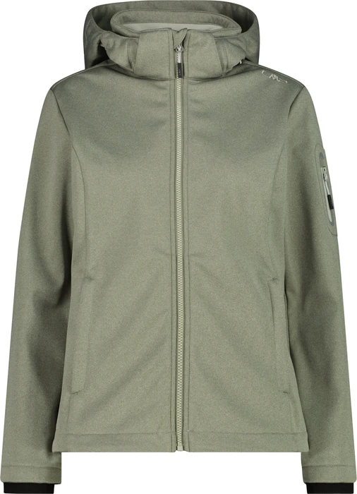 CMP Melange Softshell Funktionsjacke avocado mel. (Damen)