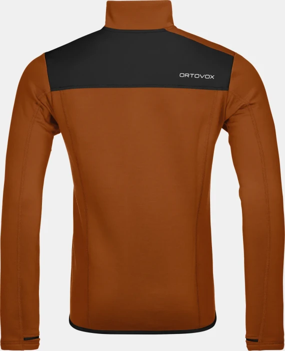 Ortovox Fleece Funktionsjacke bristle brown (Herren)