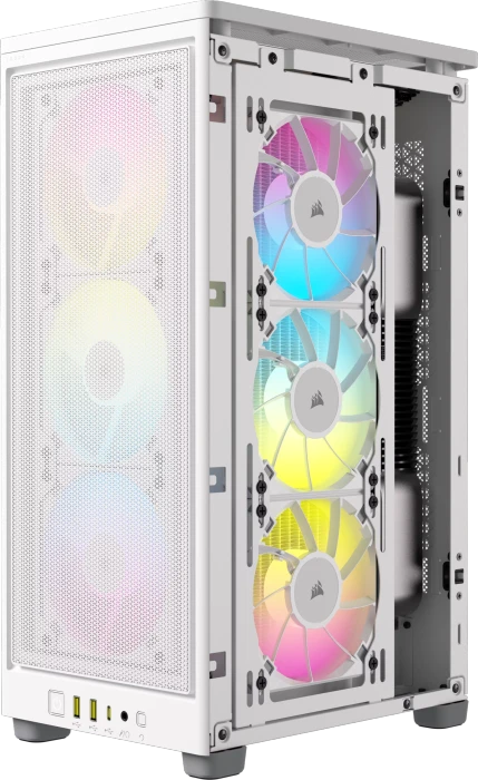 Corsair 2000D RGB Airflow, weiß, Mini-ITX