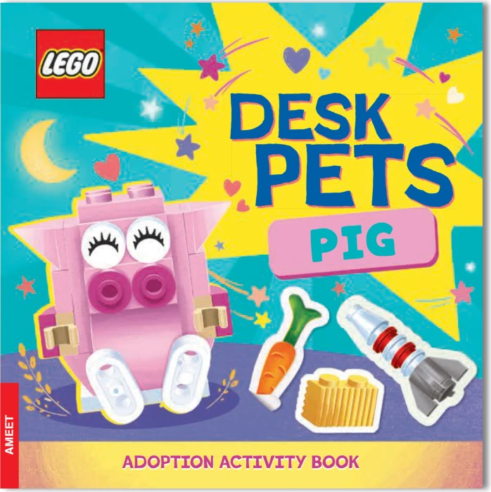LEGO Tiere für den Schreibtisch - Schwein