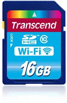 Transcend Wi-Fi Card 16GB, 16GB