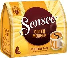 Douwe Egberts Senseo Guten Morgen XL Kaffeepads, 10 Stück