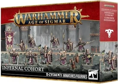 Games Workshop Warhammer Age of Sigmar - Helsmiths of Hashut - Infernal Cohort