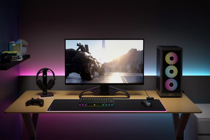 Corsair 2000D RGB Airflow, schwarz, Mini-ITX