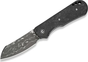 Civivi Crabby Messer shredded carbon fiber/black stonewashed