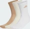 adidas Cushioned Crew Socken white/wonder white/warm sandstone, 3 Paare Vorschaubild