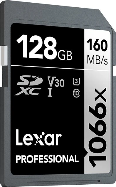 Lexar Professional 1066x Silver Series R160/W120 128GB, UHS-I U3, Class 10, 2er-Pack