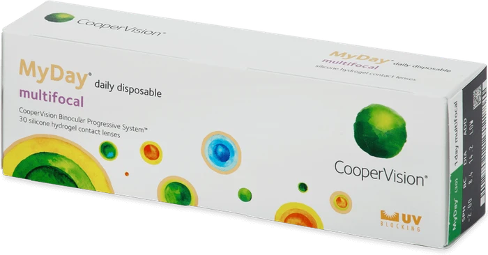 Cooper Vision Myday daily disposable multifocal, -3.00 Dioptrien, 30 Stück
