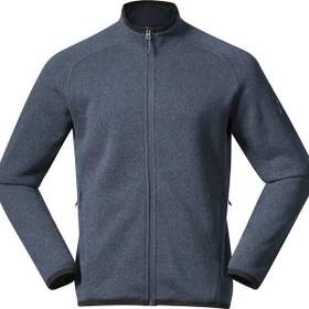 Bergans Kamphaug Knitted Jacke dark olive green (Herren)
