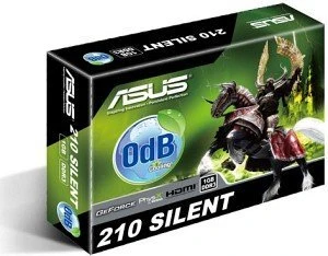 ASUS GeForce 210 Silent, EN210 SILENT/DI/1GD3/V2[LP], 1GB DDR3, VGA, DVI, HDMI