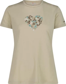 CMP Performance Merino Funktionsshirt kurzarm cream (Damen)