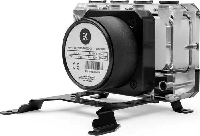EK Water Blocks Quantum Line EK-Quantum Kinetic FLT 80 D5 PWM D-RGB, Acryl, mit Pumpe
