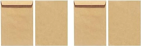 Herlitz Versandtasche C4 90g nassklebend braun, 10er-Pack