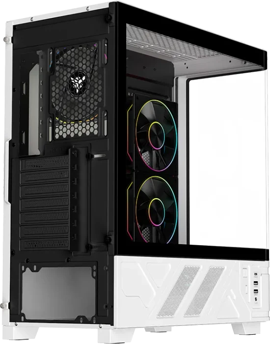iTek Netron White / Black, Glasfenster