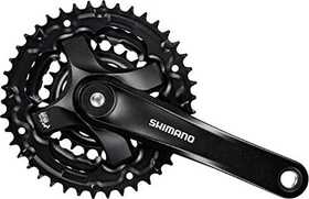 Shimano Tourney FC-TY501 42/34/24 Zähne Kurbelgarnitur 170mm schwarz