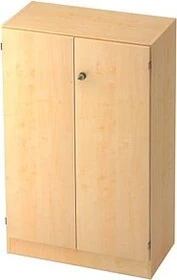 Hammerbacher Schrankwandsystem Solid 6+7 V6550, Streifengriff, ahorn, Aktenschrank