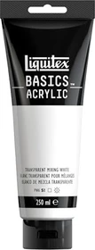 Liquitex Basics Acrylic transparent mixing white, 250ml