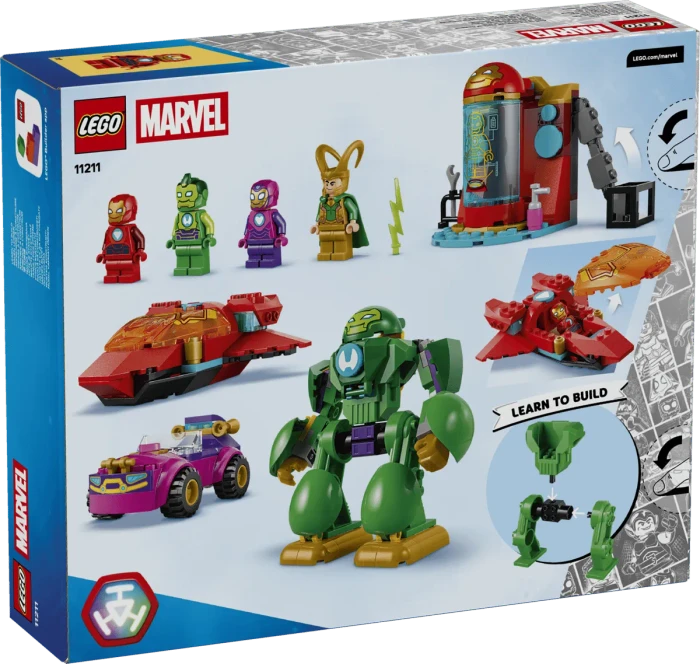 LEGO Marvel Super Heroes Spielset - Loki vs. Team Iron Man