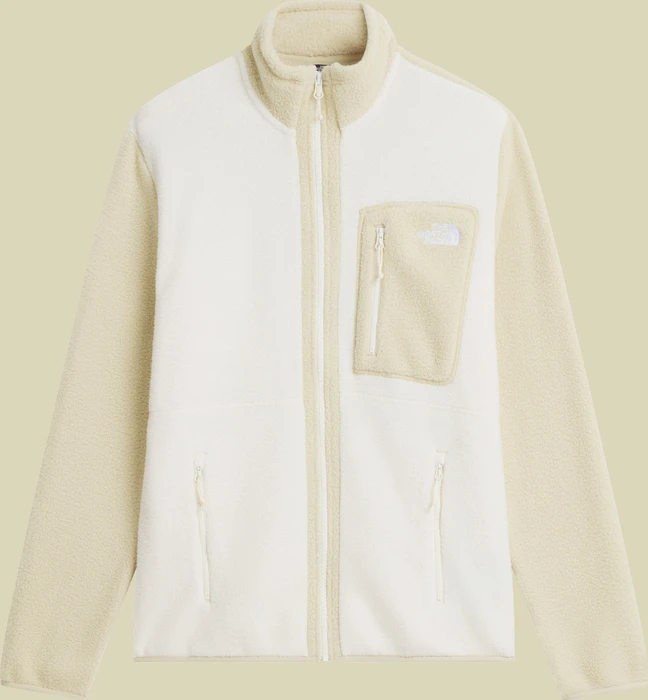 The North Face Yumiori Fleece Full Zip Jacke white dune/desert stone (Herren)
